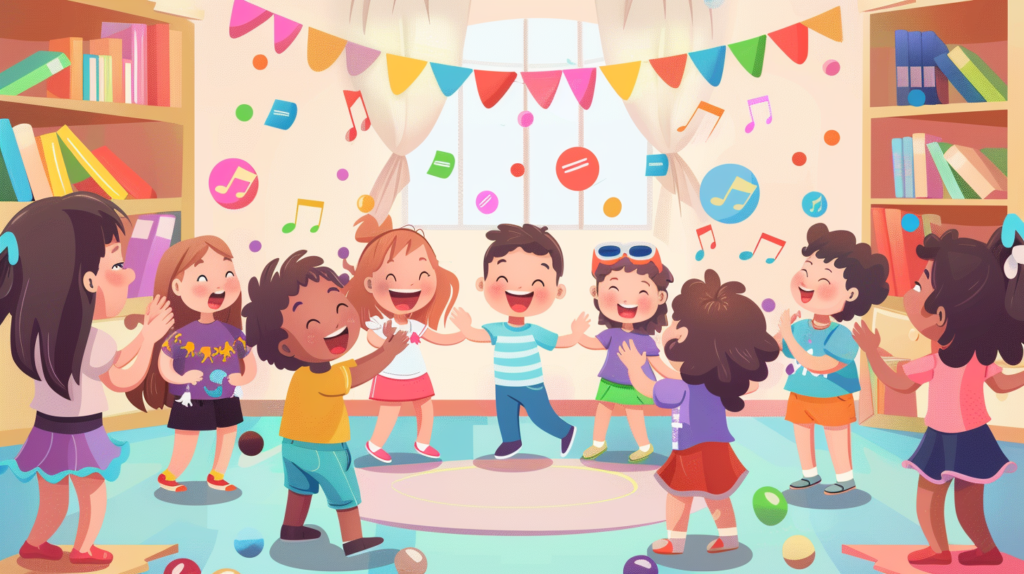 jpico A colorful preschool classroom with a lively atmosphere  e234e669 5d4c 428e a545 42e5ffca0451